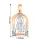 Золота ладанка іконка Миколай Чудотворець (арт. 440573) – зображення 2
