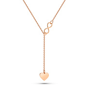 Золоте кольє Серце (арт. 352759)