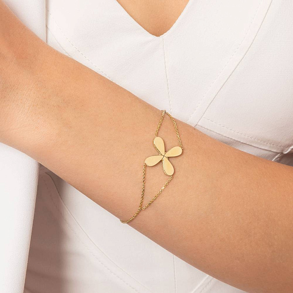 Браслет из желтого золота Francelli (арт. 3261137ж) – изображение 2