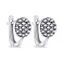 Серьги из серебра с фианитами  (арт. 7502/1-0474.0.2) – изображение 1