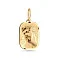 Ладанка з жовтого золота (арт. 410304ж) – зображення 1