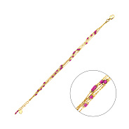 Фото Золотий браслет Francelli (арт. 325046жмлн)