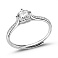 Серебряное кольцо с фианитами (арт. 7501/8091) – изображение 1