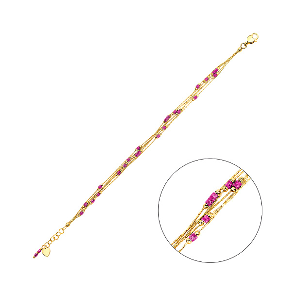 Золотий браслет Francelli (арт. 325046жмлн) – зображення 1