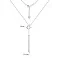 Серебряное колье без камней (арт. 7507/781) – изображение 3