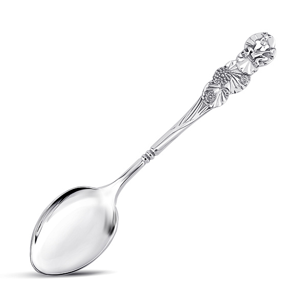 Серебряная ложка Царевна лягушка (арт. 7922/8100553) – изображение 1