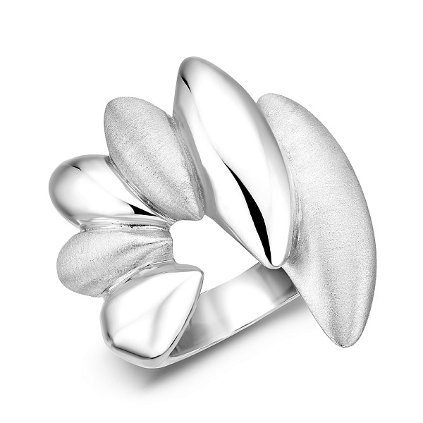 Золотое кольцо Francelli без камней (арт. е156703бм) – изображение 1