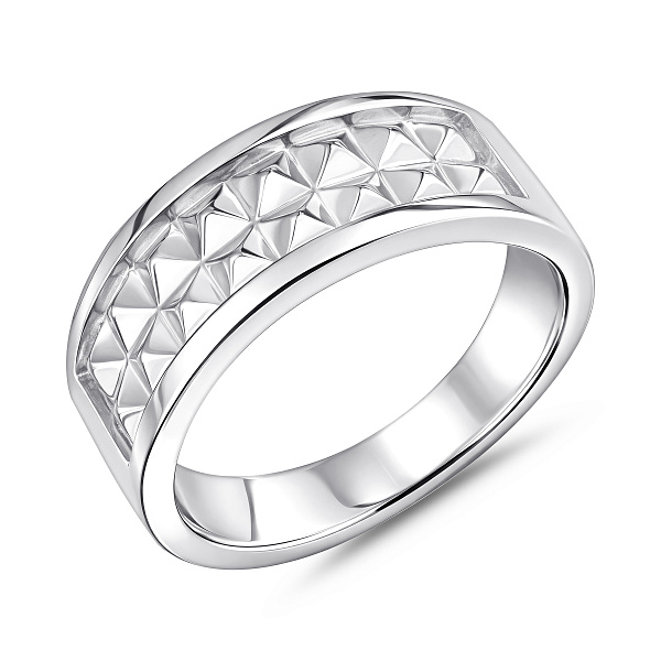 Широкое серебряное кольцо (арт. 7501/8513) – изображение 1
