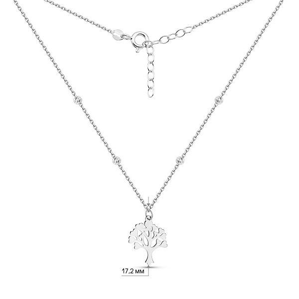 Золотое колье Дерево жизни (арт. 352763б) – изображение 4