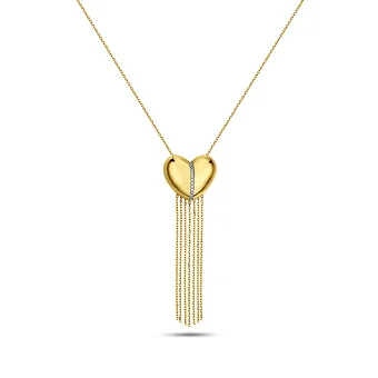 Золоте кольє Francelli з діамантами (арт. Ц361382005ж)