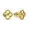 Серьги из желтого золота (арт. 1101267жа) – изображение 1