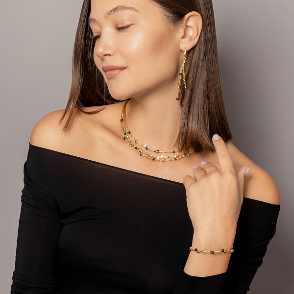 Золотой браслет Francelli (арт. 3261086жч) – изображение 6