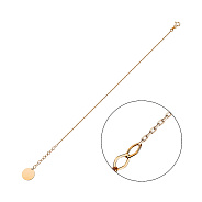 Золотой браслет на ногу (арт. 324797/10н)