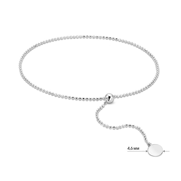 Браслет FLY из белого золота (арт. 326906б) – изображение 5