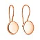 Сережки из красного золота (арт. 105733/1) – изображение 1