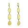 Золотые серьги-подвески Diva (арт. 107594ж) – изображение 1