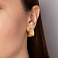 Золотые сережки Francelli (арт. е105585ж) – изображение 2