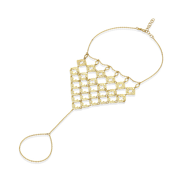 Золотий браслет на ногу Francelli (арт. 3261043жн) – зображення 1