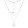Серебряное колье с жемчугом (арт. 7507/2306жб) – изображение 3