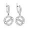 Серебряные серьги с фианитами (арт. 7502/10392) – изображение 1