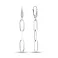 Серьги из белого золота  (арт. 1091608/1беб) – изображение 1