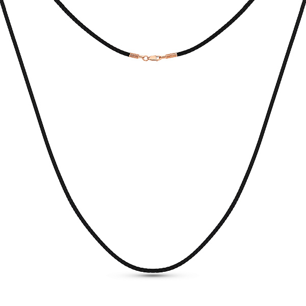 Шовковий шнурок з золотими вставками (арт. 900014Д) – зображення 1