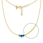 Золотое колье Francelli (арт. 352918жгсд)