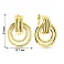 Сережки з жовтого золота (арт. 109204ж) – зображення 2