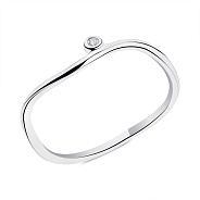 Фото Кольцо из серебра Trendy Style с фианитом (арт. 7501/6388)