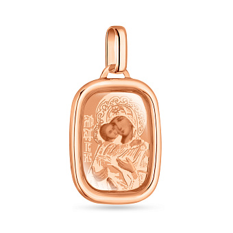 Фото Православная золотая ладанка (арт. 400900В)