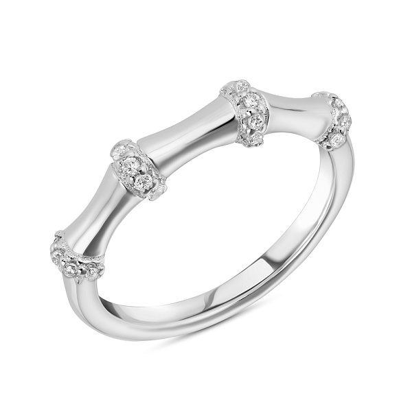 Серебряное кольцо с фианитами (арт. 7501/4759) – изображение 1