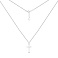 Серебряное колье с подвеской крест (арт. 7507/2603) – изображение 2