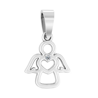 Фото Золота підвіска Янгол (арт. 440587б)