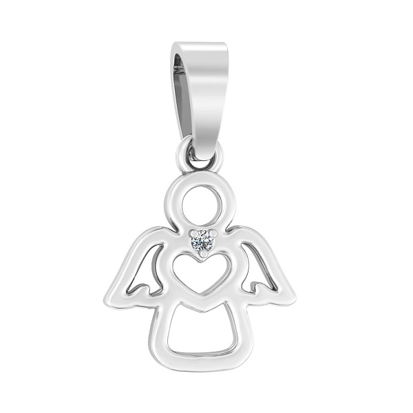 Золота підвіска Янгол (арт. 440587б) – зображення 1