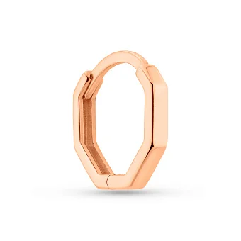 Золотая cерьга в одно ухо (арт. 110852Я)