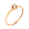 Золота каблучка з діамантом (арт. К011650015) – зображення 1