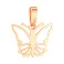 Золота підвіска Метелик (арт. 440487) – зображення 1
