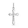 Серебряный нательный крестик Распятие Христово (арт. 7504/2-0095.0.2) – изображение 1