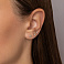 Серьги из красного золота с бриллиантами (арт. Т011283010) – изображение 2