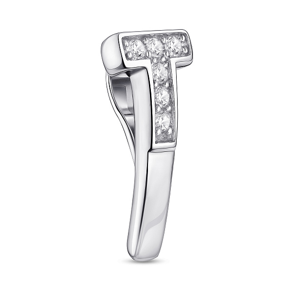 Срібний кулон з фіанітами (арт. 7503/4452) – зображення 1