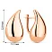 Золотые серьги Капля (арт. 1101233) – изображение 5