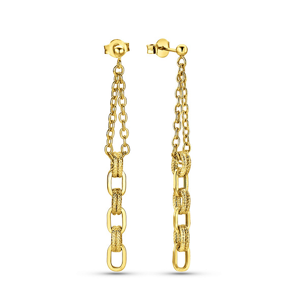 Золотые серьги Francelli (арт. 1091616ж) – изображение 1