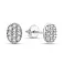 Серьги-пусеты из белого золота с бриллиантами (арт. С341592010б) – изображение 1