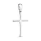 Серебряная подвеска-крестик (арт. 7503/1037пю) – изображение 1