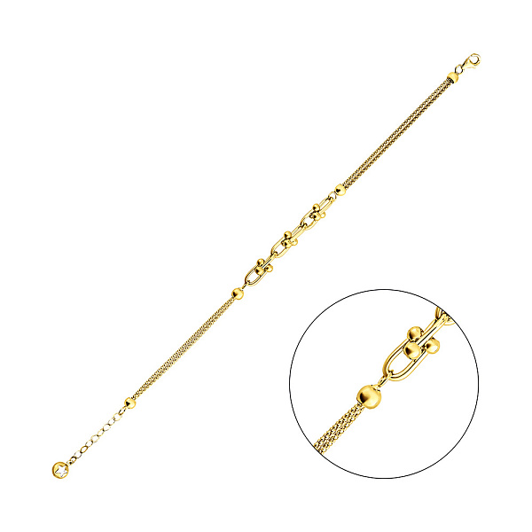 Браслет из желтого золота (арт. 3261170ж) – изображение 1