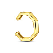 Золотая серьга-каффа на одно ухо (арт. 110851жЯ)