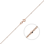 Браслет из красного золота на ногу (арт. ц3120701н)