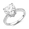 Серебряное кольцо с фианитами (арт. 7501/8779) – изображение 1