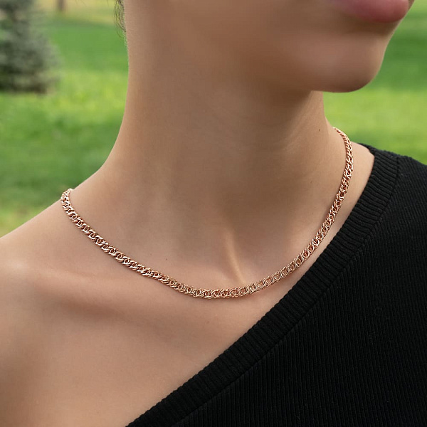 Цепочка золотая плетения Бисмарк (арт. Ц3013326) – изображение 2