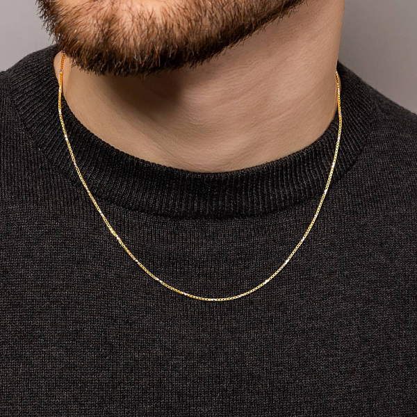 Золотая цепочка Якорного плетения (арт. ц3017505жр) – изображение 3